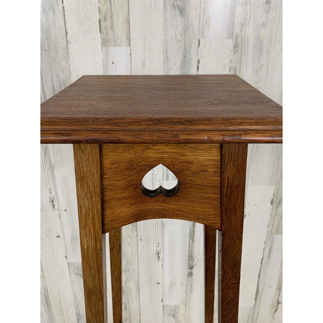 1910s Arts and Crafts Plant Stand For Sale - Image 5 of 10