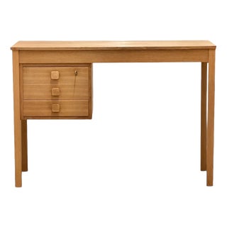 Oak Desk from Domino Møbelfabrik, Denmark, 1960s For Sale