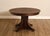 Antique Stickley Brothers 48" Round Oak Dining Table w/2 leaves For Sale - Image 14 of 18