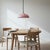 Mushroom Colored Acrylic Retractable Pull Down Dining Room Pendant Lamp, 1970s For Sale - Image 14 of 18