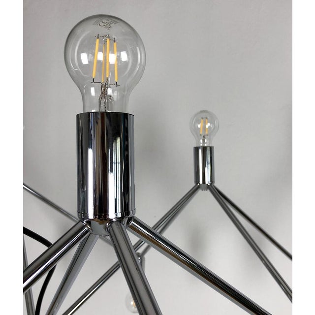 Large Chandelier from Kinkeldey Lights, Germany, 1960s For Sale - Image 12 of 18
