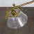 Late 19th Century Victorian J-Style Ceiling Light Fixture With Etched Glass Shade For Sale In San Francisco - Image 6 of 12