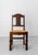Vintage Spanish Oak Dining Chairs with Rush Seats, 1950, Set of 6 For Sale - Image 4 of 15