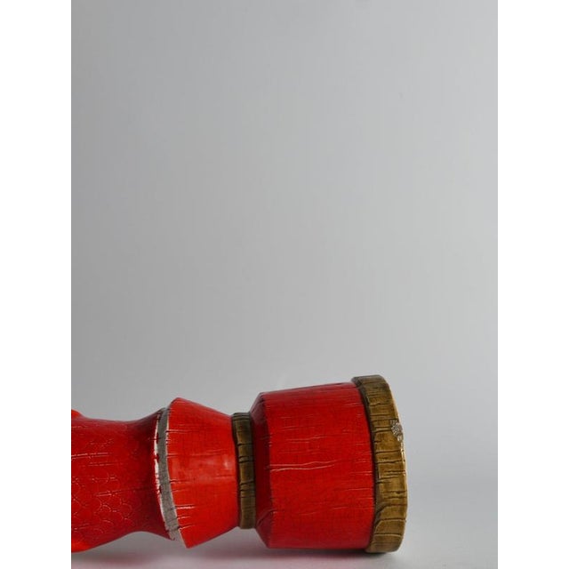 Italian Ceramic King and Queen Chess Piece Sculptures by Bitossi, 1960s, Set of 2 For Sale - Image 16 of 18