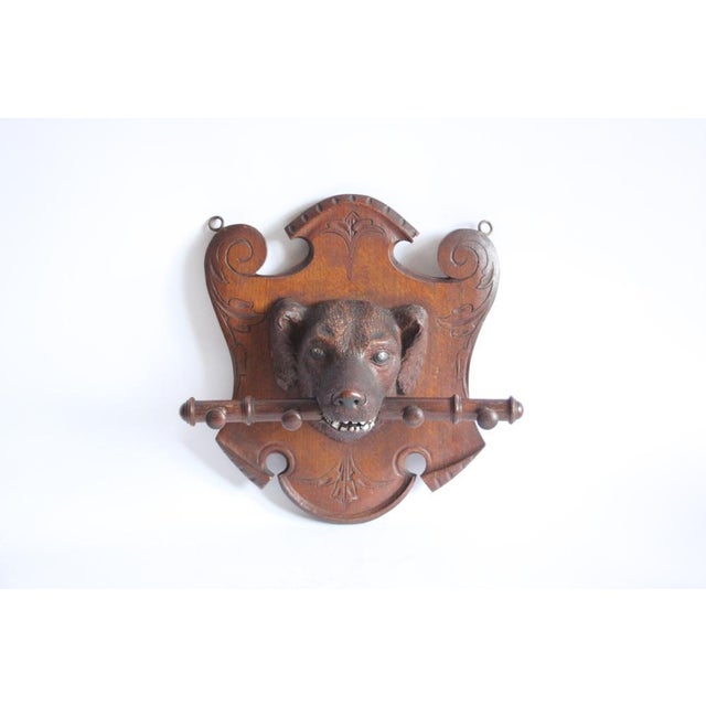 Black Forest Carving of Dog with Stick, Switzerland, 1890s For Sale - Image 13 of 13