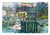 American 1980s "Monterey Wharf" Watercolor Painting, Framed For Sale - Image 3 of 5