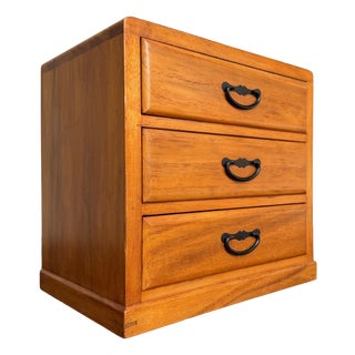 Small Vintage Japanese Chest of 3 Drawers, 1970s For Sale