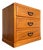 Small Vintage Japanese Chest of 3 Drawers, 1970s For Sale