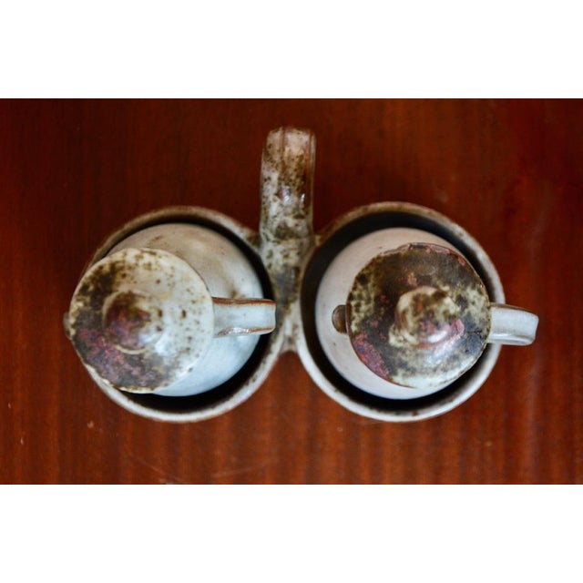 Chantal and Thierry Robert Ceramic Set, 1960s, Set of 3 For Sale - Image 13 of 17