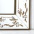 Art Deco Giltwood & Ornate Eglomise Border With Naturalist Motifs For Sale - Image 9 of 15