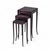 Contemporary Barbara Barry for Baker Mahogany Nesting Tables - Set of 3 For Sale - Image 3 of 10