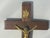 Art Deco Crucifix of Jesus Christ for your consideration. The crucifix measures approx. 9 3/4 inches tall, 5 1/8 inches...