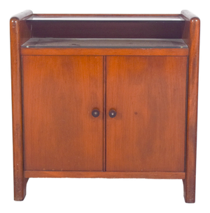 Small Art Deco 2-Door Bar Cabinet, 1920w