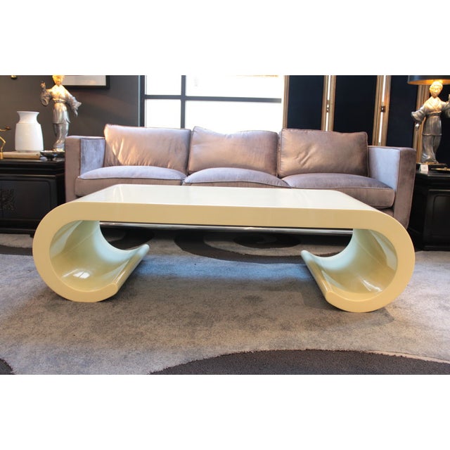Soft Yellow Coffee Table Chairish