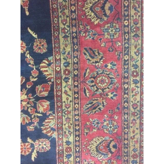 1920's Antique Sarouk Mohajeran Signed Palace Rug, 13'7" X 24'3" For Sale In New York - Image 6 of 11