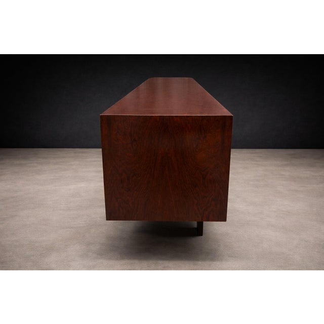 Brazilian Modern Rosewood Credenza With Bow Design by Novo Rumo, Brazil, 1960s For Sale - Image 11 of 14