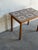 Wood Vintage Danish Modern Teak Tile Top Side Table Mid Century Scandinavian End Accent Table For Sale - Image 7 of 9