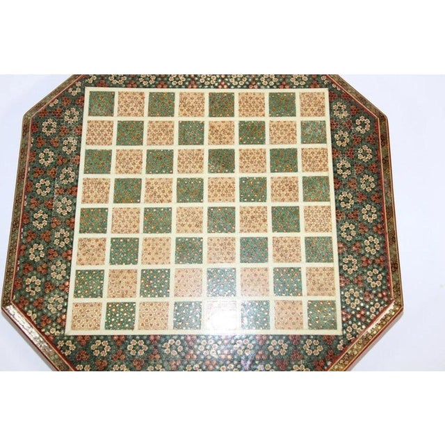 Mosaic Octagonal Chess Game For Sale In Palm Springs - Image 6 of 13
