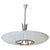 Mid-Century Brass and Textured Glass Pendant, 1950s For Sale - Image 16 of 16
