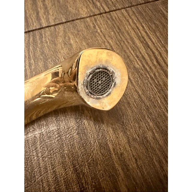 Kohler K 394 4 Pb Devonshire Polished Brass Bathroom Sink Faucet For Sale - Image 4 of 8