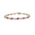 18 Karat Gold Genuine Ruby Diamond Engagement Bracelet for Women For Sale In New York - Image 6 of 12