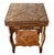 A beautiful example of traditional Middle Eastern craftsmanship, this vintage square folding game table features intricate...
