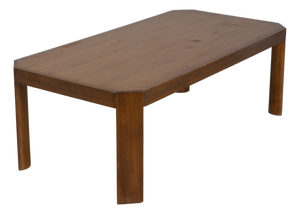 Vintage Walnut Coffee Table, Italy, 1960s