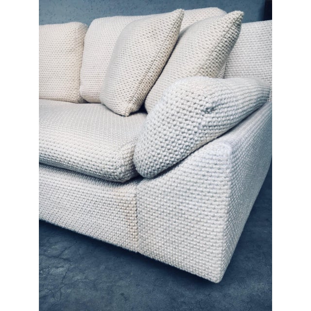 Mid-Century Modern Design Boucle Wool 3 Seat Sofa, 1960s For Sale - Image 10 of 18