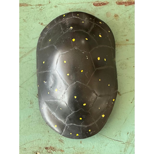 Vintage Italian Scagliola Pigmented Plaster Turtle Shell For Sale - Image 10 of 12