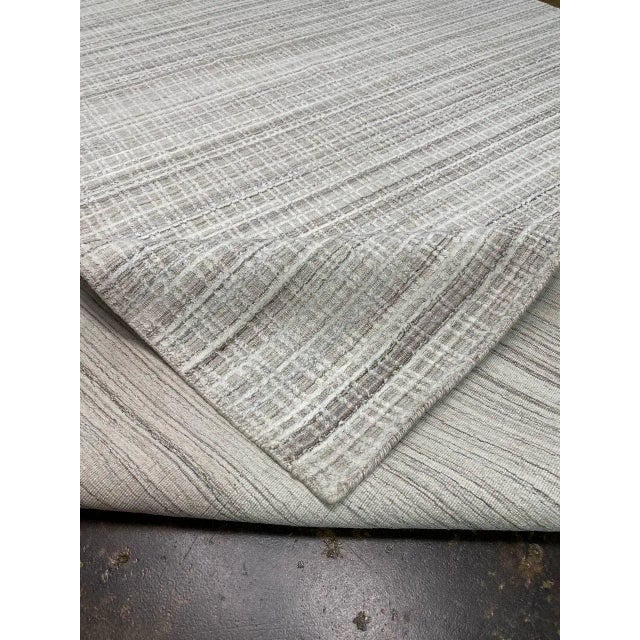 Contemporary Modern Handwoven Area Rug 8'2" X 10'1" For Sale - Image 3 of 13