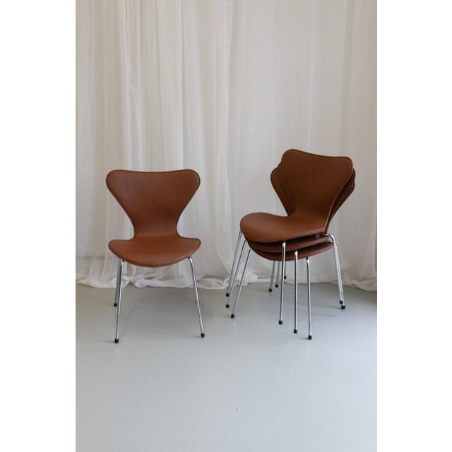 Series 7 Chairs by Arne Jacobsen for Fritz Hansen, 2000s, Set of 4 For Sale - Image 18 of 18