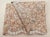 Vintage French Boutis Quilt, Pastel Floral Toile & Stripe, Queen Size For Sale - Image 4 of 12