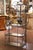 Metal Mid-Century French Wrought Iron Four-Tier Baker's Rack With Brass Accents For Sale - Image 7 of 12