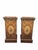 Wood Vintage French Louis XVI Style Parquetry and Ormolu Display Pedestals - Pair For Sale - Image 7 of 10