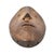The Lega Bwami Society mask was hand-carved in wood by the Lega or Warega people from the Lualaba River near Lake...