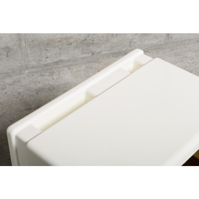 Plastic Vintage Italian Children's Desk with Stool, 1970s, Set of 2 For Sale - Image 7 of 16