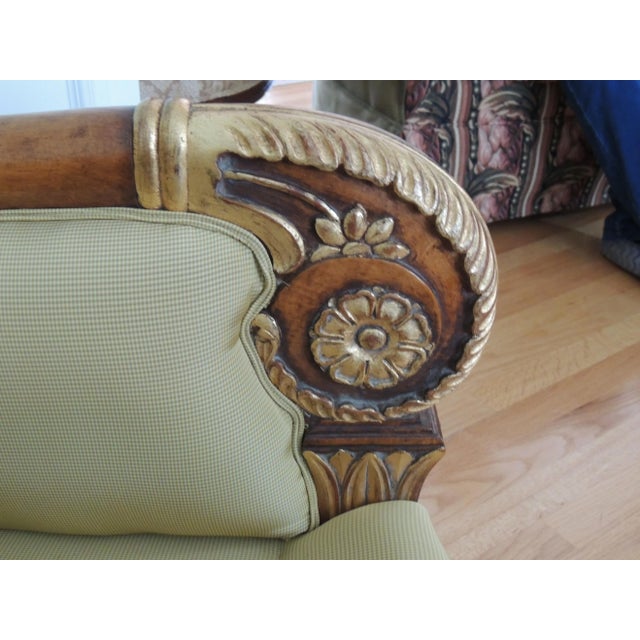 Wood David Michael Style Lounge Chair For Sale - Image 7 of 13