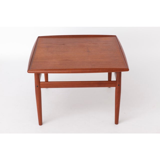 1960s Mid-Century Modern Danish Teak Side Table by Grete Jalk for Glostrup, 1960s For Sale - Image 5 of 12