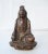 Metal Sino-Tibetan Kuan-Yin Seated Bronze Late 19th Century For Sale - Image 7 of 7