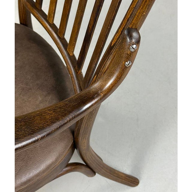 Wood A752 Armchair by Josef Frank for Thonet, 1930s For Sale - Image 7 of 9