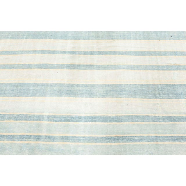 Doris Leslie Blau Vintage Indian Dhurrie Rug For Sale In New York - Image 6 of 9