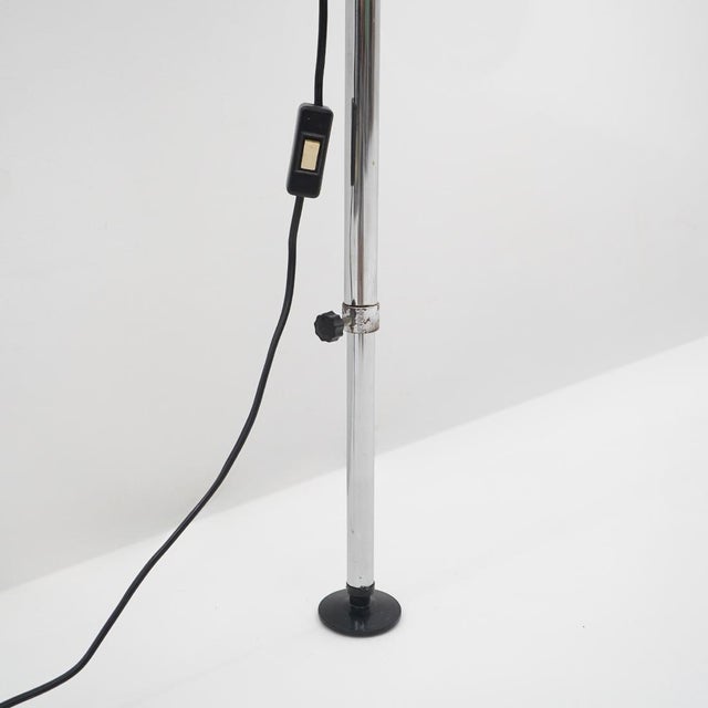 Chrome Floor-to-Ceiling Lamp, 1970s For Sale - Image 12 of 14