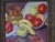 1930s 1930 Mabel Sumerlin: Still Life Apples & Bananas Painting, Framed For Sale - Image 5 of 6