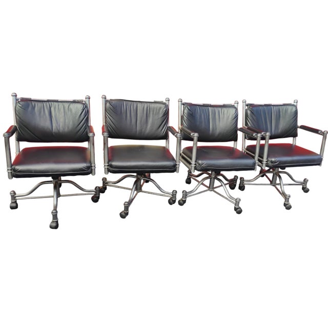Tempo Stunning Vintage 1970 Mid-Century Tempo Industries 5-Piece Dinette / Game Table Set For Sale - Image 4 of 12