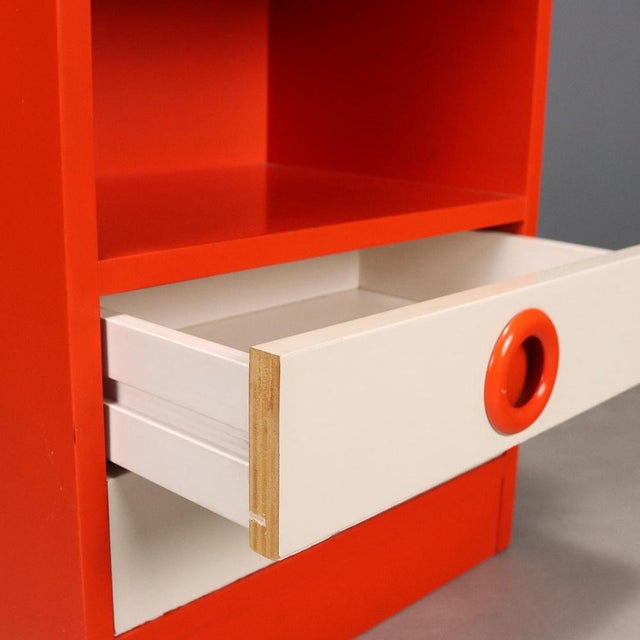 Vintage Nightstand in Wood, 1970s For Sale - Image 3 of 8