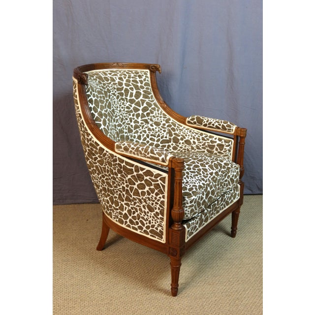 19th Century Bergère Armchairs, Set of 2 For Sale - Image 6 of 14