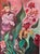 Textile Eden #1 Modernist Oil on Canvas by Elliott Twery For Sale - Image 7 of 8