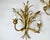 Art Deco Italian Wheat Sheaf Sconces in Bronze, Florence, 1950s, Set of 3 For Sale - Image 6 of 8