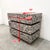 Vintage 1980s Postmodern Grey Three Drawer Dresser Tall Boy For Sale - Image 10 of 10