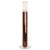 Glass Handcrafted Ceramic Floor Lamp in with Linen Cylinder Lampshade in Polished Amber Glaze by Svitanok For Sale - Image 7 of 7